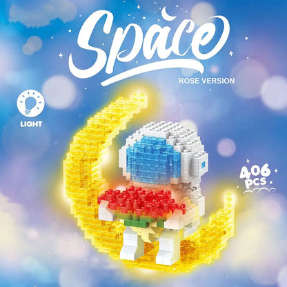 Toys Figure Astronaut Building Blocks Model - The Little Big Store
