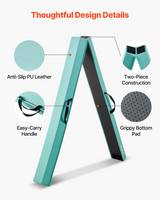 Mint folding foam balance beam construction and carry handle