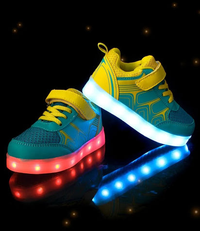 GlowStride™ Kids Luminous Shoes - The Little Big Store