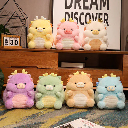Cute Dragon Pig Plush Toy - The Little Big Store