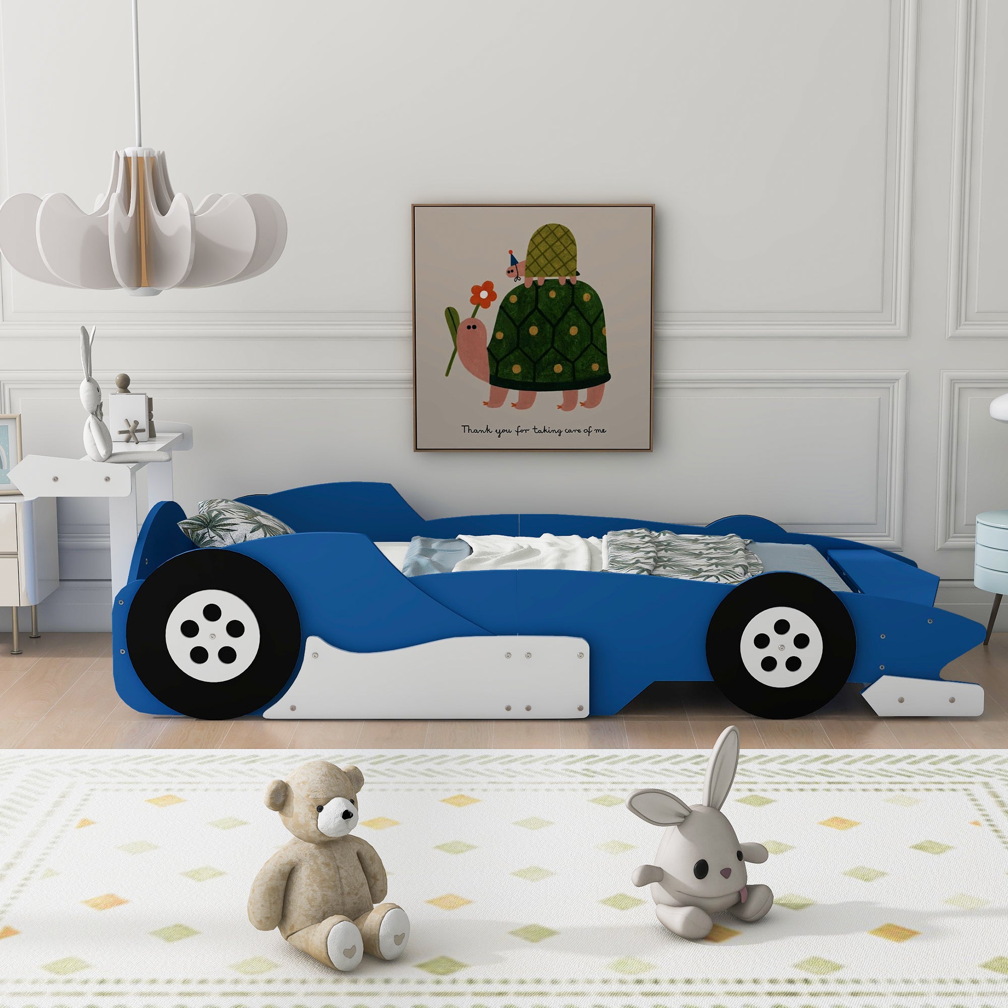 TheLittleBigStore SpeedDream™ Twin Race Car Bed
