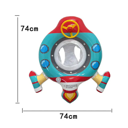 Kids UV Protection Two-Piece Swim Set with Zipper