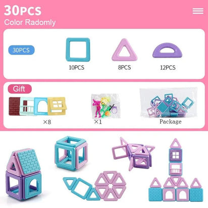 Big Size Magnetic Designer Construction Set Model - The Little Big Store