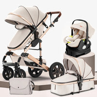 WanderWheels: 3-in-1 Portable Baby Stroller & Car Seat Combo
