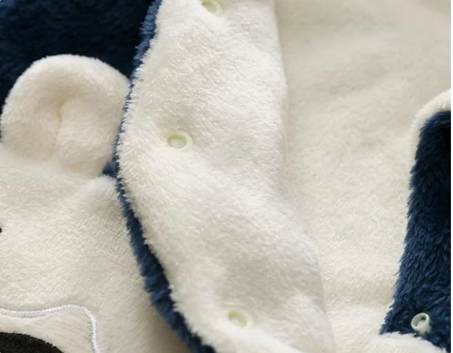 Baby Bear Hooded Jumpsuit - The Little Big Store
