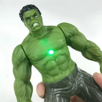 Marvel Glow Heroes: 17cm Spiderman, Hulk, Iron Man Action Figures - Kids' Toys & Collectibles - The Little Big Store