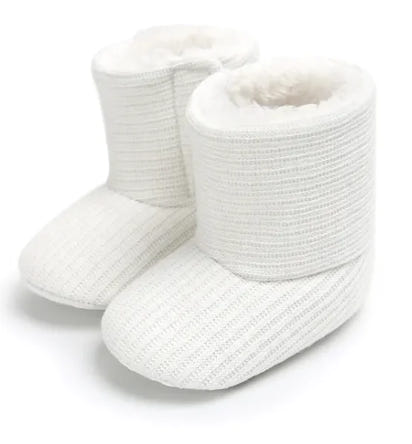 Cozy Sunflower Cotton Baby Boots - The Little Big Store