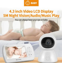 Baby Monitor 4.3 Inch 1080P - The Little Big Store
