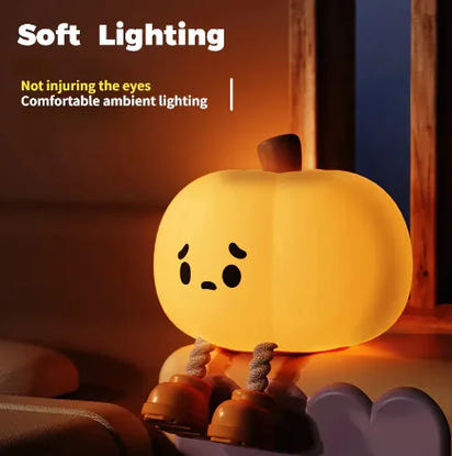 SpookyGlow Silicone Pumpkin Night Light - The Little Big Store