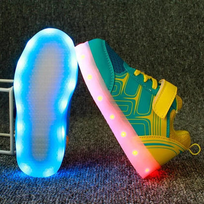 GlowStride™ Kids Luminous Shoes - The Little Big Store