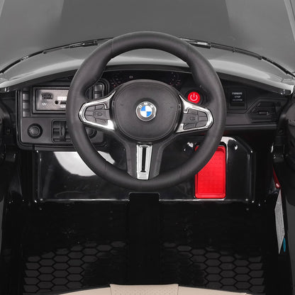 BMW M4 12V Kids Ride-On Car with R/C Parental Remote | Black - The Little Big Store
