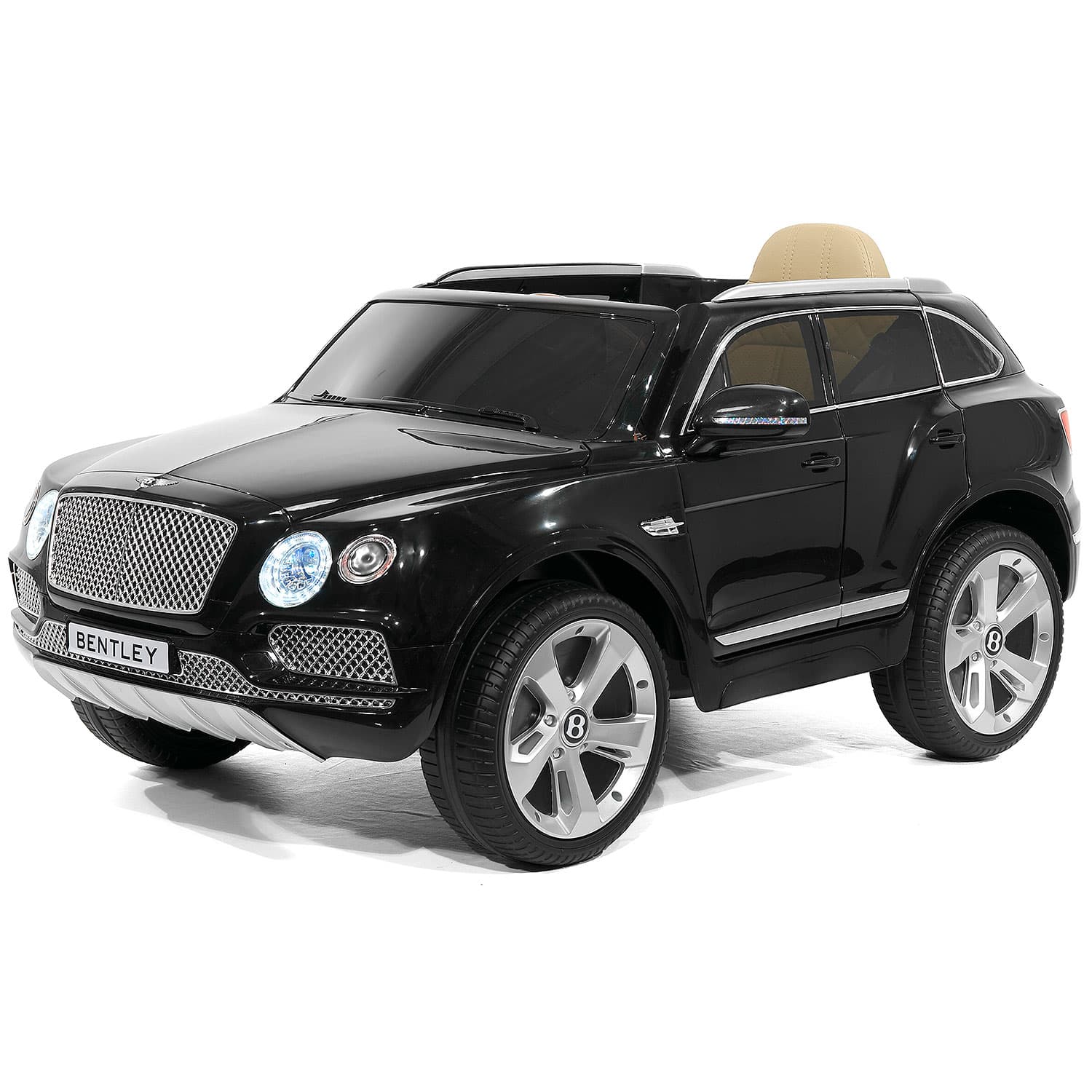 Bentley Bentayga 12V Kids Ride on Car SUV with R/C Parental Remote Control | Black - The Little Big Store