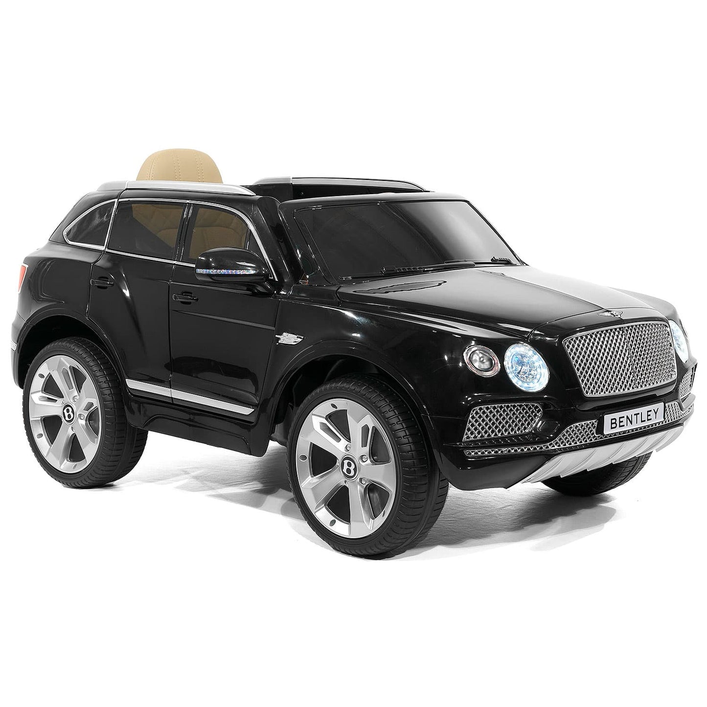 Bentley Bentayga 12V Kids Ride on Car SUV with R/C Parental Remote Control | Black - The Little Big Store