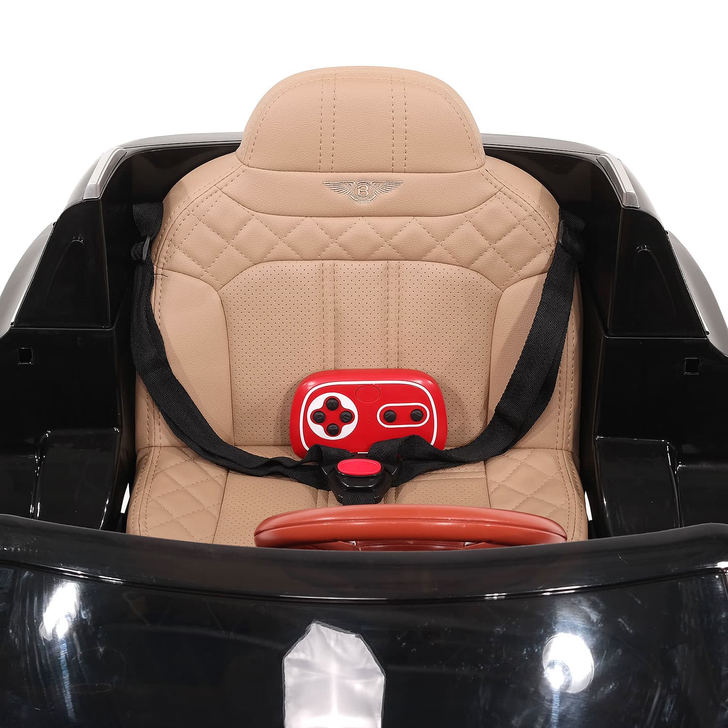 Bentley Bentayga 12V Kids Ride on Car SUV with R/C Parental Remote Control | Black - The Little Big Store