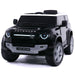 Land Rover Defender 12V Kids Ride-On Car with R/C Parental Remote | Black - The Little Big Store