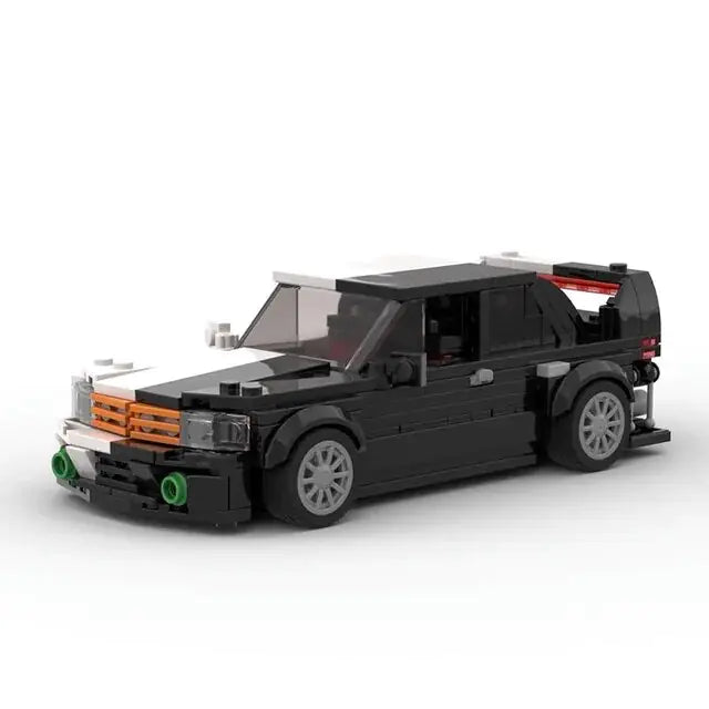 Brick Cars Mercedes Benz GTR C63, One G63 Maisha, Sharp E190 EVO, Sports Racing Car SUV Blocks Speed Master Racer Garage toy - The Little Big Store