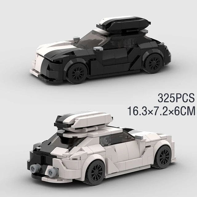 MOC 911 MK4 Supra Speed Champions Racing Car - The Little Big Store