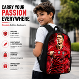 Cristiano Ronaldo 3D School Backpack for Kids