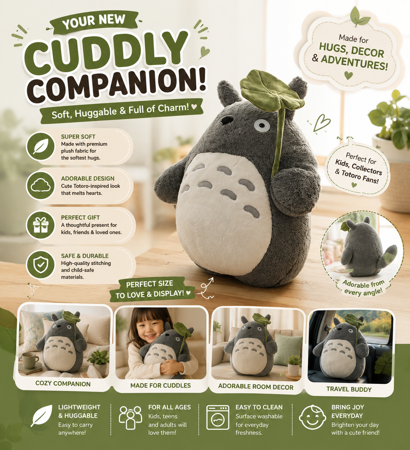 FluffFest™ Ultra-Soft Plush Toy – Cuddly Companion for Kids & Nursery Decor