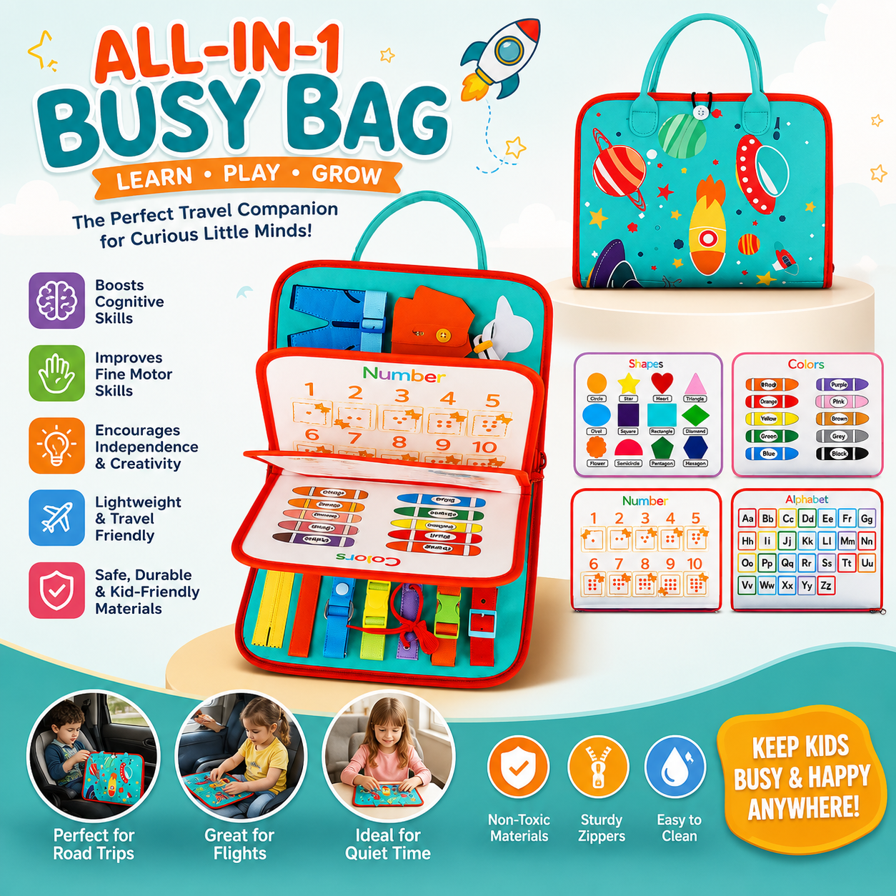 Montessori Sensory Board