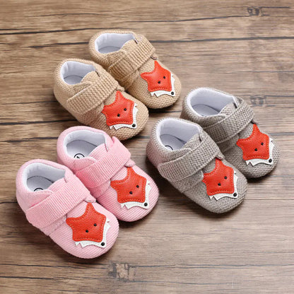 🐾 TinyToes Soft Sole Cartoon Baby Shoes 👣 – Cute & Comfy Footwear for 0-1 Year Old Infants