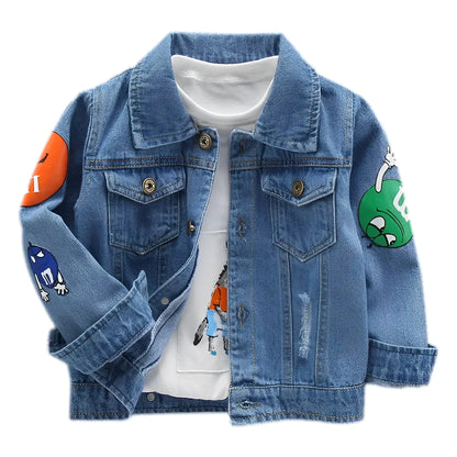 "MM" Jeans Jacket from Kinder Streetwear - The Little Big Store