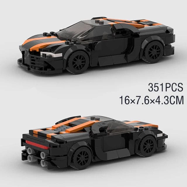 MOC 911 MK4 Supra Speed Champions Racing Car - The Little Big Store