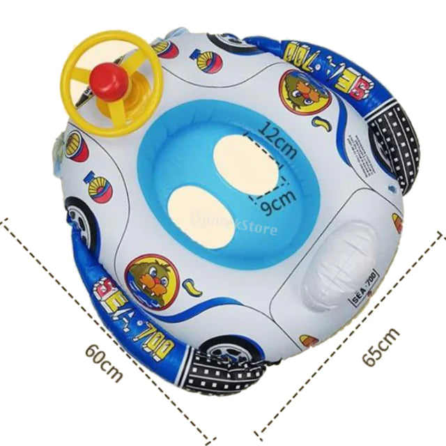 Kids UV Protection Two-Piece Swim Set with Zipper