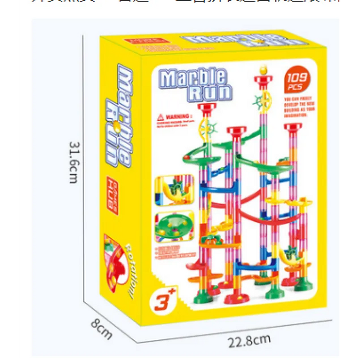 3D Maze Puzzle Track Building Blocks Toy for Kids - The Little Big Store