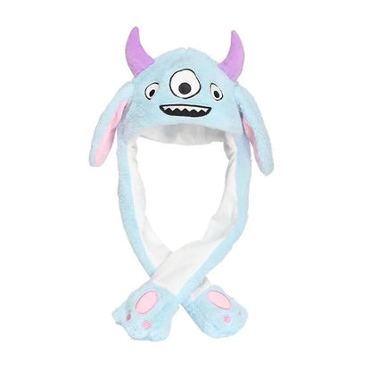 Rabbit Ear Airbag Hat: Fun Plush Toy Cap for Kids and Adults - The Little Big Store