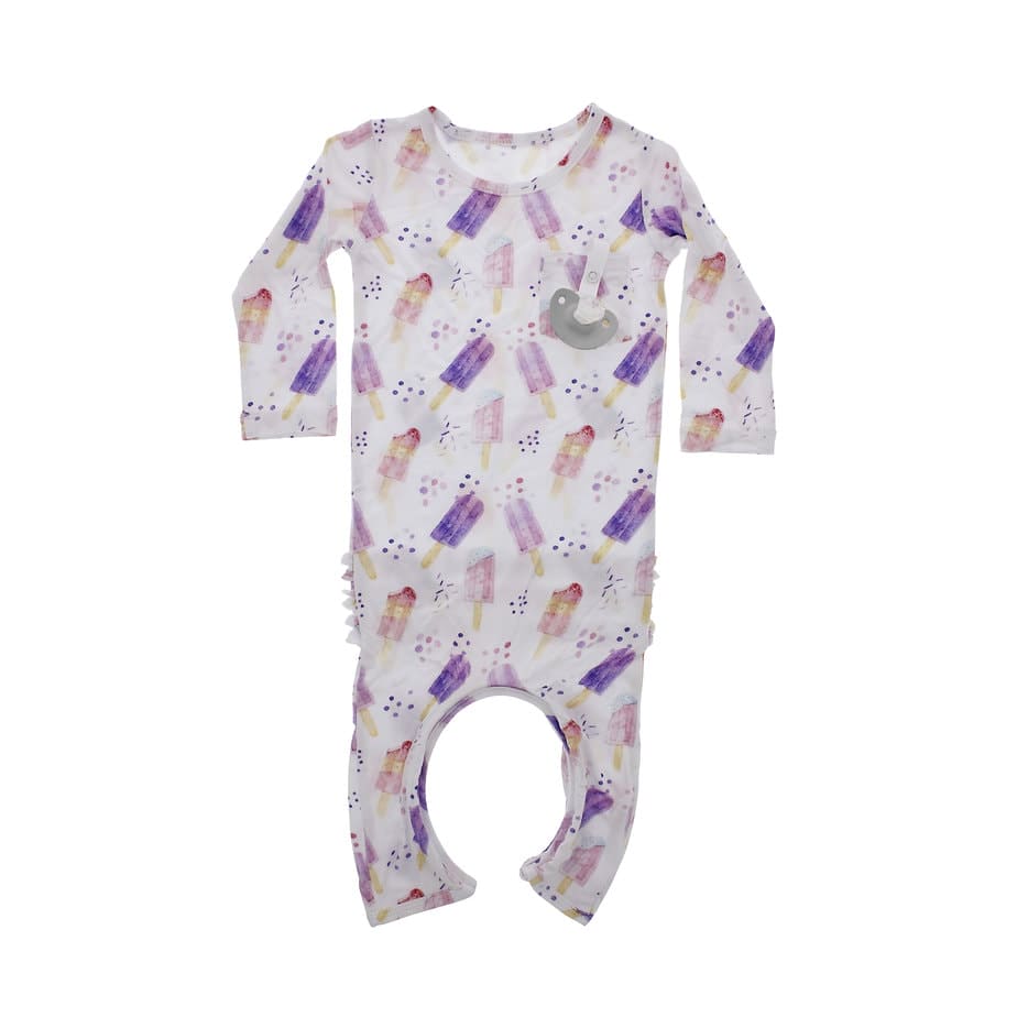 Stay Cool - Doodalou Bamboo Baby Romper - 3 - 6 Months - The Little Big Store