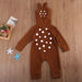 Baby Deer Hooded Jumpsuit - The Little Big Store