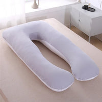Sleeping Support Pillow For Pregnant Women Body PW12 100% Cotton Rabbit Print U Shape Maternity Pillows Pregnancy Side Sleepers - The Little Big Store