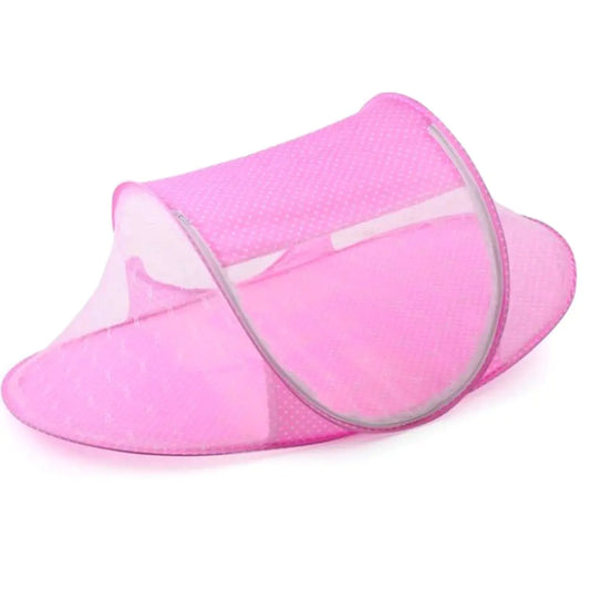 Keenso™ NestFold – Portable Baby Bed with Foldable Net for Safe Travel & Sound Sleep