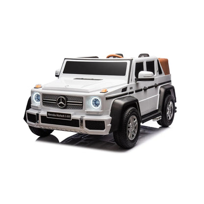 ✨ Licensed 24V Mercedes-Maybach G650 Kids Ride-On Car – Luxury 2-Seater with Brushless Motor, Remote Control & LED Lights | Ages 3–8 👑⚡