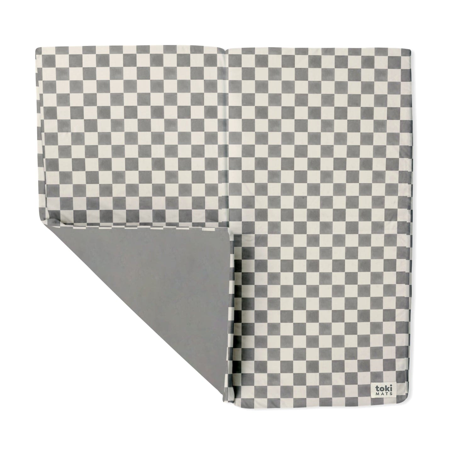 Checker Pepper Organic Cotton Mat - The Little Big Store