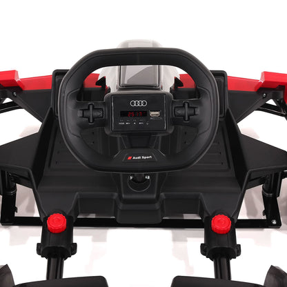 Audi Sport 24V Big Kids Drifting Ride-On Go Kart | Black - The Little Big Store