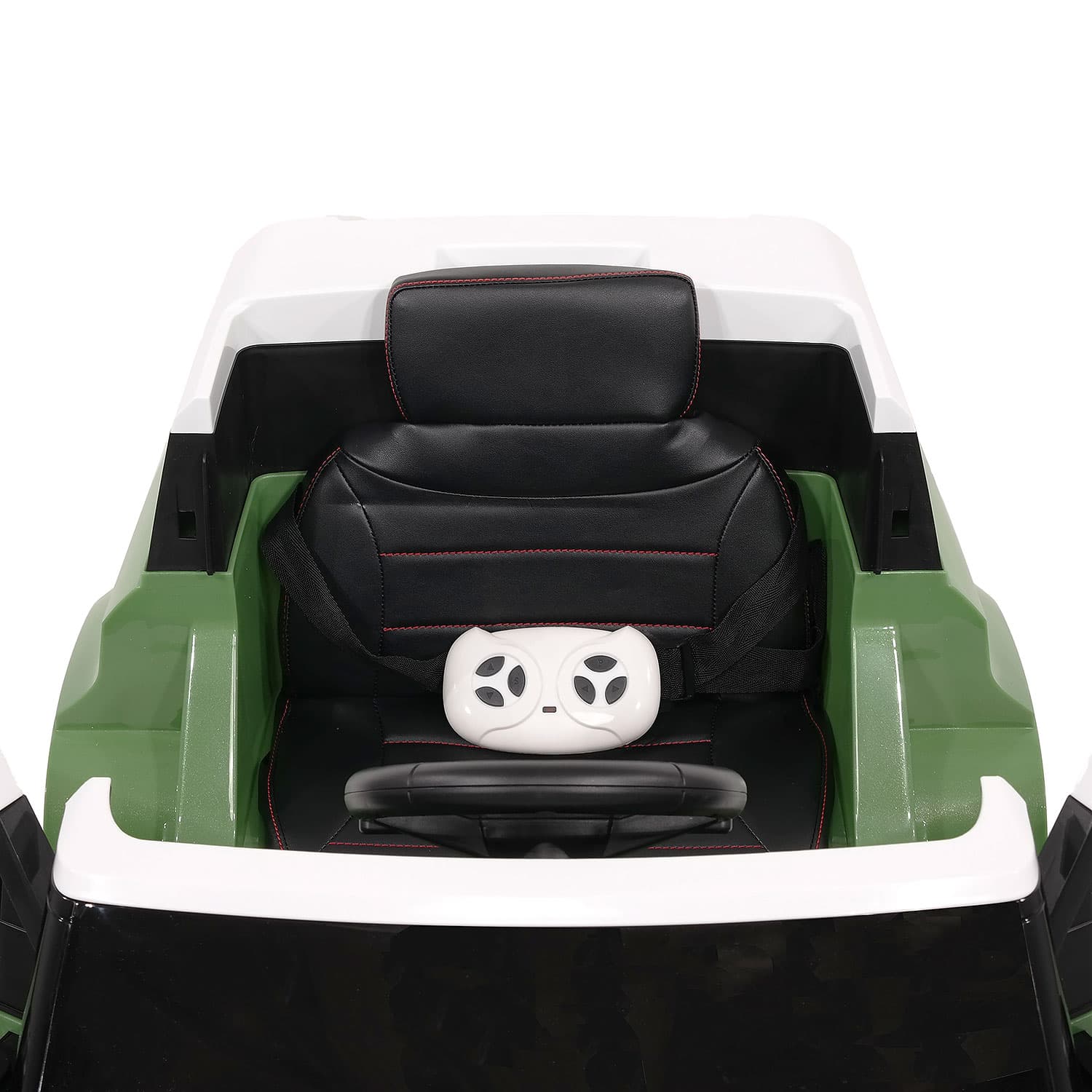 Land Rover Defender 12V Kids Ride-On Car with R/C Parental Remote | Green - The Little Big Store