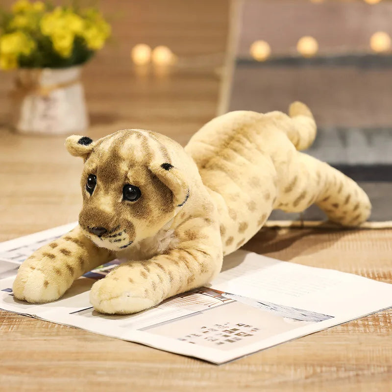 Roaring with Realism: Simulation Lion, Tiger, and Leopard Plush Toys