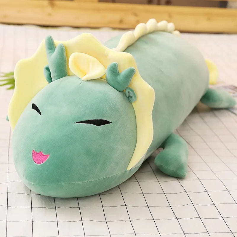 Roaringly Adorable 80cm-120cm Dragon Plush: Your Perfect Dino Cuddle Companion!