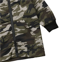 Camouflage Dinosaur Hooded Jacket for Boys - The Little Big Store