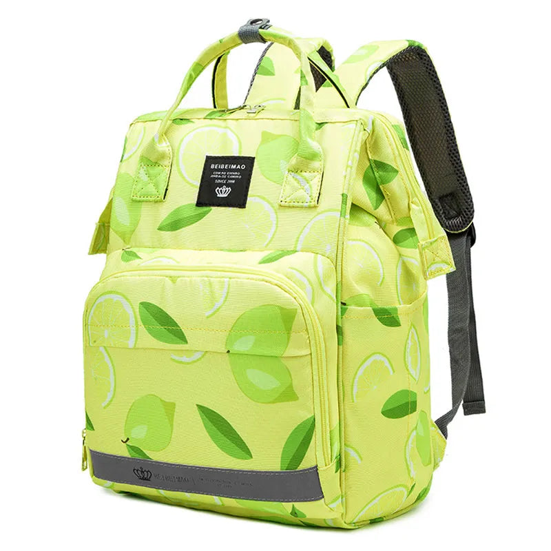 Stay Prepared in Style with Our Large Capacity Diaper Bag Backpack!