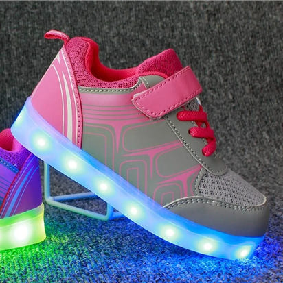 GlowStride™ Kids Luminous Shoes - The Little Big Store