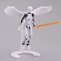 Multi-Jointed Shapeshift Robot Action Figure Toy Set - The Little Big Store