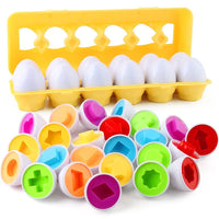Montessori Geometric Eggs - The Little Big Store