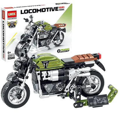 Motorcycle Model Building Block Toy - The Little Big Store