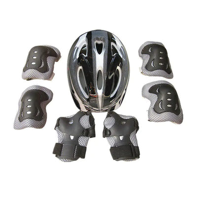 Children's Knee Pads and Helmet for Balance Bike Set