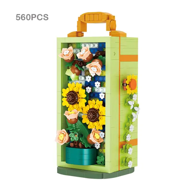 3D Flower Bricks Toy - The Little Big Store