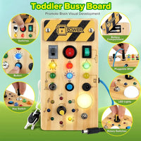 Montessori Busy Board Sensory Toy - The Little Big Store