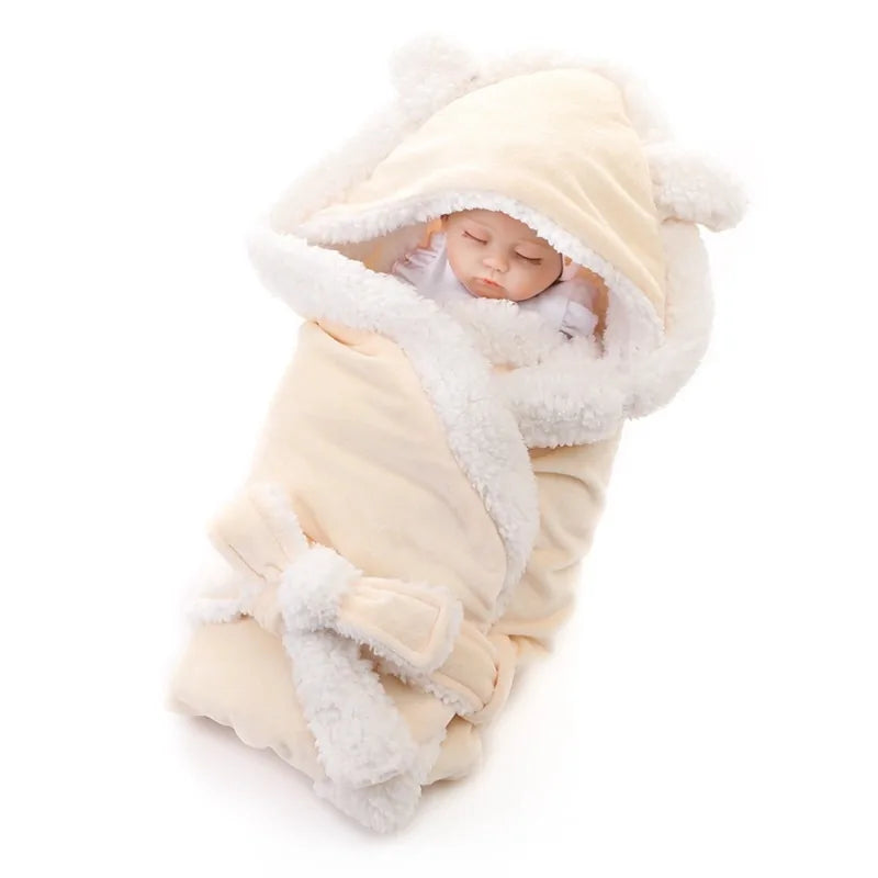CozyCloud™: Double-Layer Fleece Blanket - The Little Big Store